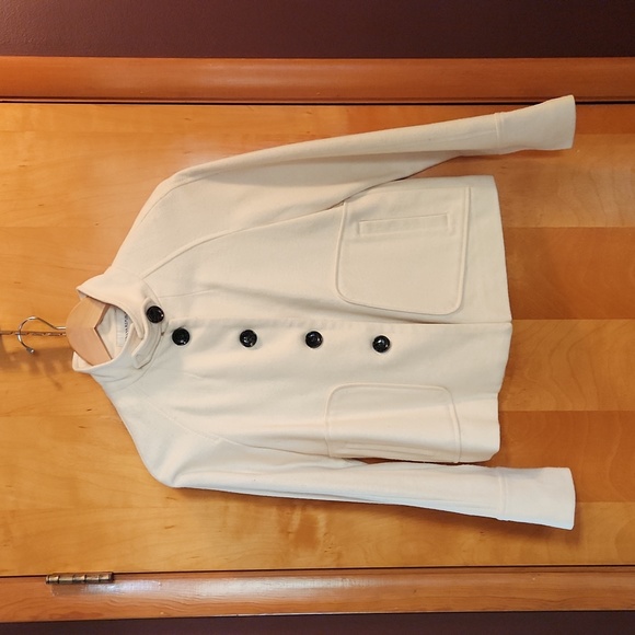 Banana Republic size small cream colored wool jacket - Picture 1 of 5
